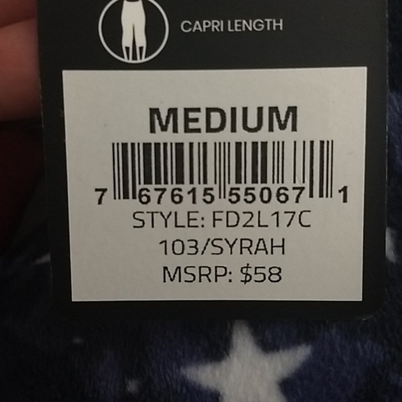 BSP Maroon Leggings w/ Pockets - Picture 4 of 4